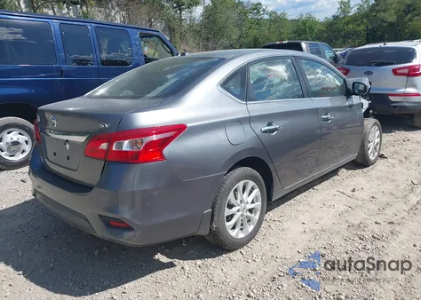 2018 Nissan Sentra Sv z USA, uszkodzony, nr VIN 3N1AB7AP8JY263060